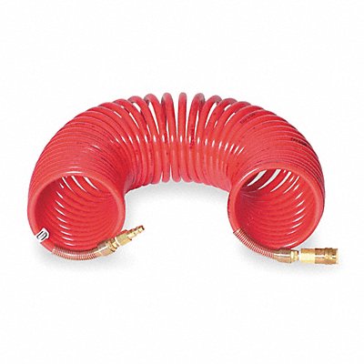 Coiled Airline Hose 50 ft L Nylon MPN:V55030