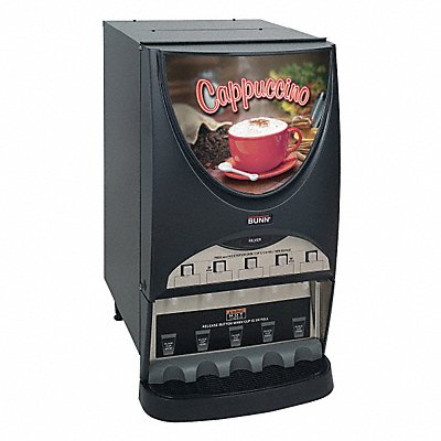 Hot Beverage Dispenser 5 Hoppers MPN:iMIX 5 Silver