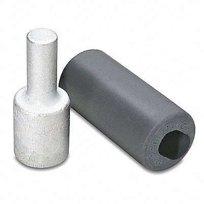 CprAdtr Straight 296 Aluminum/Copper MPN:AYP1/0