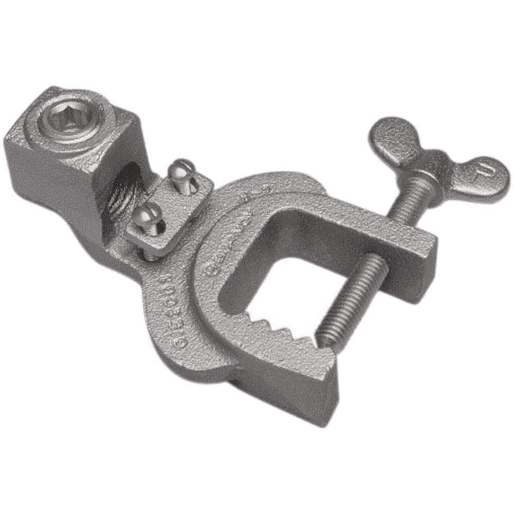 Grounding Clamps, Clamp Type: Grounding Clamp , Compatible Wire Size (AWG): 6-2 , Overall Length (Decimal Inch): 4.62 , Material: Copper Alloy  MPN:GIE2CG3