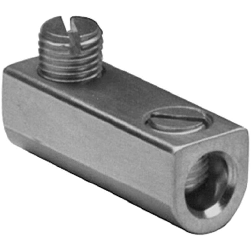 Mechanical Connectors, Wire Size Range: 1/0-14 AWG , Material Type: Aluminum , Insulated: No , Contact Plating: Tin , Rating: CSA Certified, RoHS EX Compliant MPN:AMS0