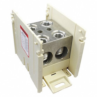 Power Distr Block Al/Cu 600V AC/DC MPN:BDBLCS6V1