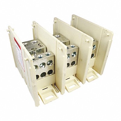 Power Distr Block Al/Cu 600V AC/DC MPN:BDBMCS2F3