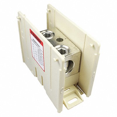 Power Distr Block Al/Cu 600V AC/DC MPN:BDBMCS3U1