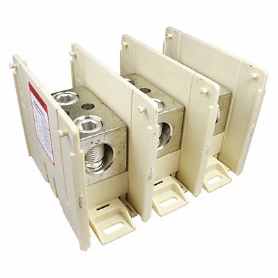 Power Distr Block Al/Cu 600V AC/DC MPN:BDBMCS3U3