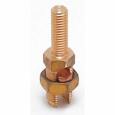 Ground Connector Bronze Overall L 1.5in MPN:KC22J12T13