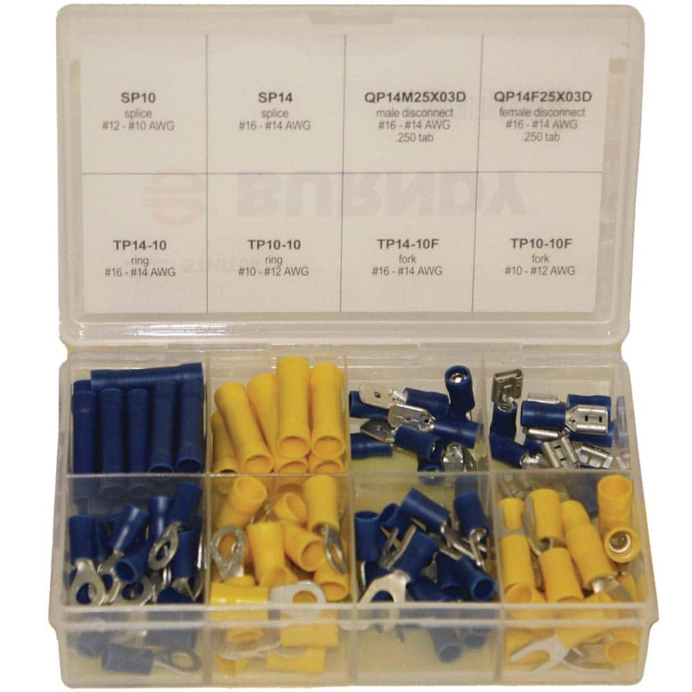 Wire Connector & Terminal Kits, Kit Type: Terminal  MPN:STKIT08