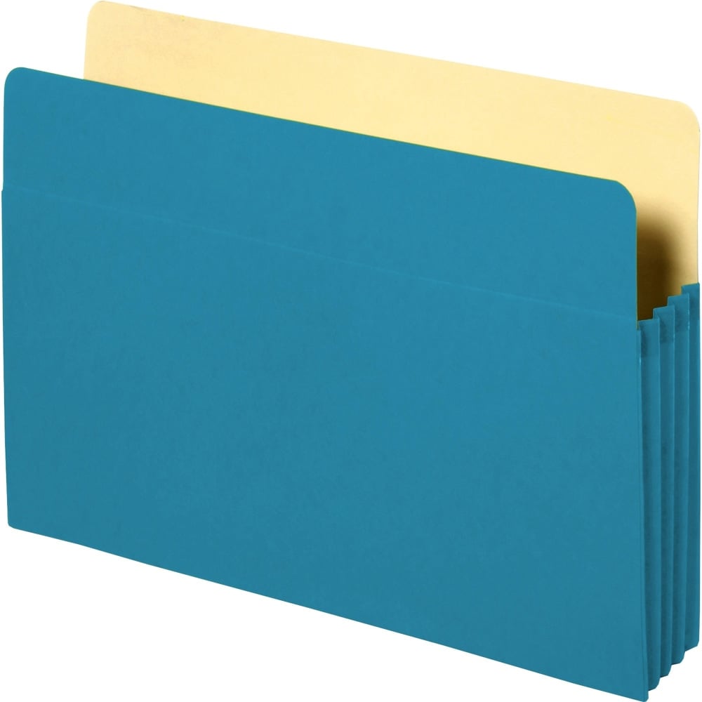 Sparco Accordion File Pocket, 9 1/2in x 11 3/4in, 3 1/2in Expansion, Blue (Min Order Qty 38) MPN:26550