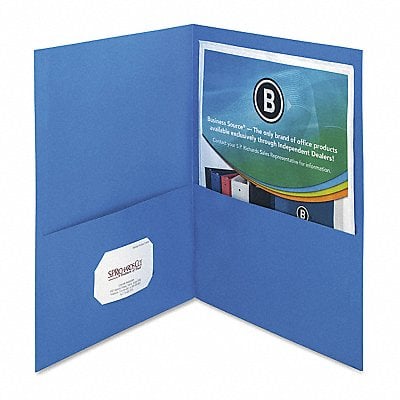 Folder 2-Pocket Letter Blue PK25 MPN:78491