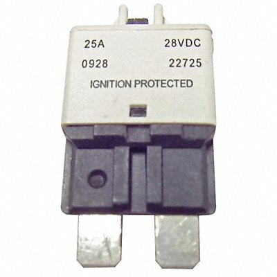 Automotive Circuit Breaker CB227 25A 28V MPN:CB227-25