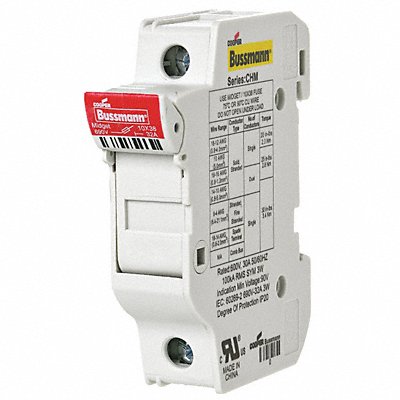 Fuse Block 0 to 30A Midget 1 Pole MPN:CHM1DU