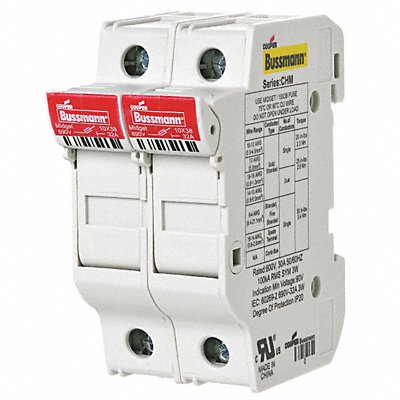 Fuse Block 0 to 30A Midget 2 Pole MPN:CHM2DU