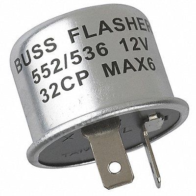 Automotive Flasher 12V Silver MPN:NO.552