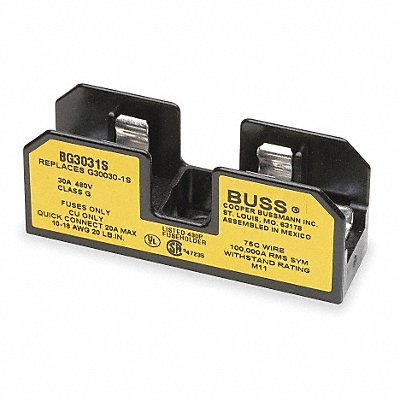 Fuse Block 25 to 30A G 1 Pole MPN:BG3031S