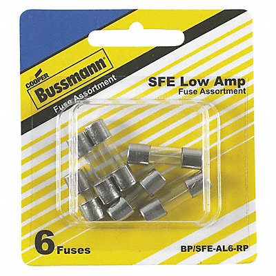 Automotive Fuse Kit 6 SFE 4 to 9A MPN:BP/SFE-AL6-RP