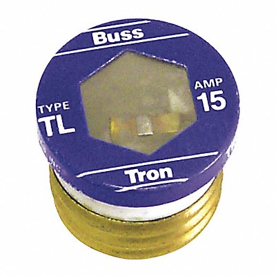 Plug Fuse T Series 15A PK4 MPN:T-15