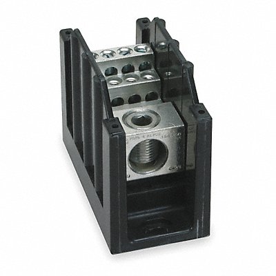 Power Distr Block Al/Cu 600V AC/DC MPN:16370-1