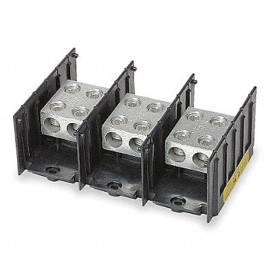 Power Distr Block Al/Cu 600V AC/DC MPN:16500-3