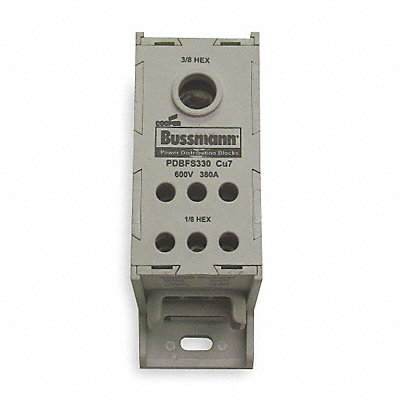 Power Distr Block Al/Cu 600V AC/DC MPN:PDBFS330