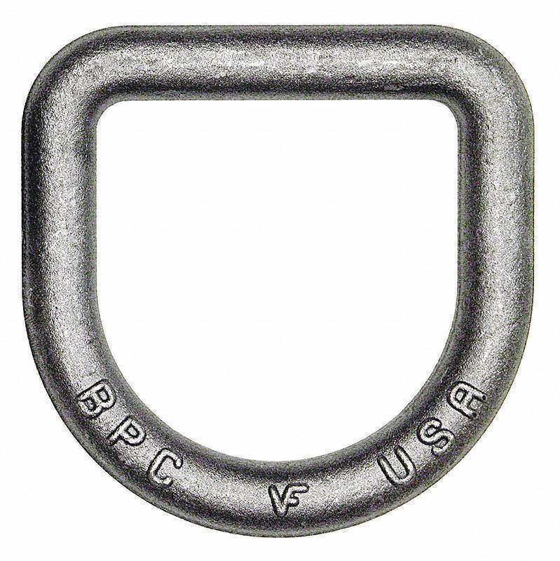 D-Ring Yellow Zinc Steel 16000 lb Cap MPN:B40RZY