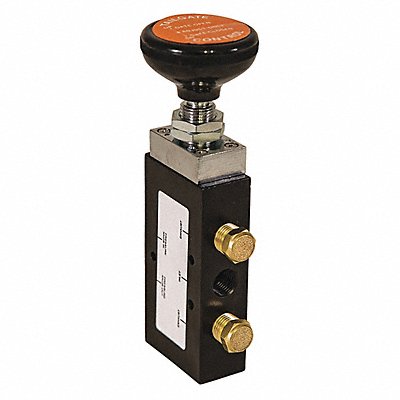 Manual Air Valve Black Steel MPN:BAV020