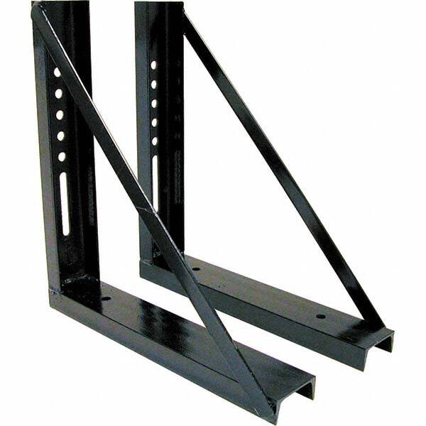 Trailer & Truck Cargo Accessories, Type: Truck Box Mounting Brackets , For Use With: Truck Boxes , Material: Steel , Length: 18 , Color: Black  MPN:1701005