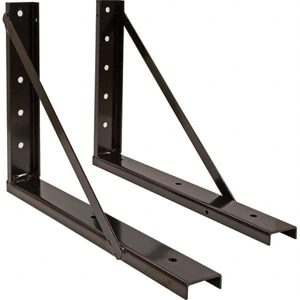 Trailer & Truck Cargo Accessories, Type: Truck Box Mounting Brackets , For Use With: Truck Boxes , Material: Steel , Length: 24 , Color: Black  MPN:1701015