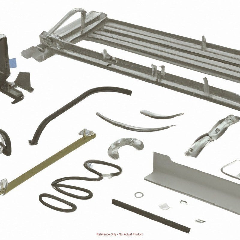 Tailgate Latch Assembly Silver Steel MPN:TGL3410ST