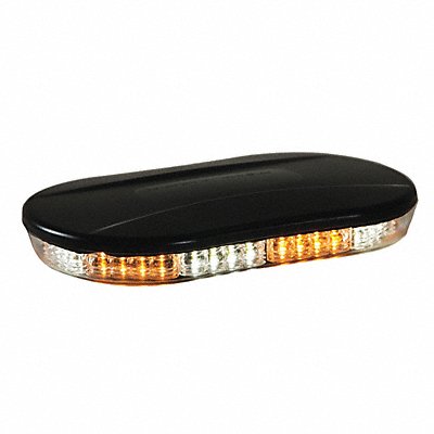 Mini Light Bar Oval Amber/Clear 40 LED MPN:8891082