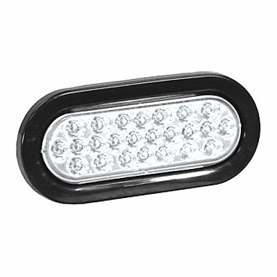 Strobe Warning Light Oval Clear 6 MPN:SL65CO