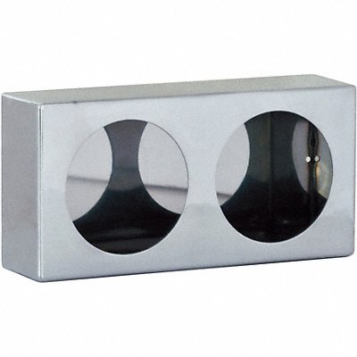 Dual RoundLight Box 6x12x3 in SST MPN:LB6123SST