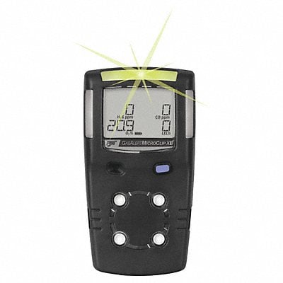 Multi-Gas Detector O2/CO Black MPN:MCXL-X00M-B-NA