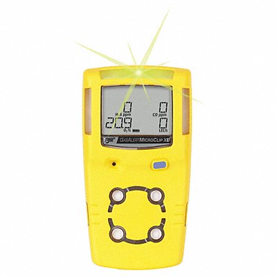 Single Gas Detector Oxygen Yellow MPN:MCXL-X000-Y-NA