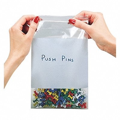 Write-On Bags Recloseable 3 x 5 PK1000 MPN:47235