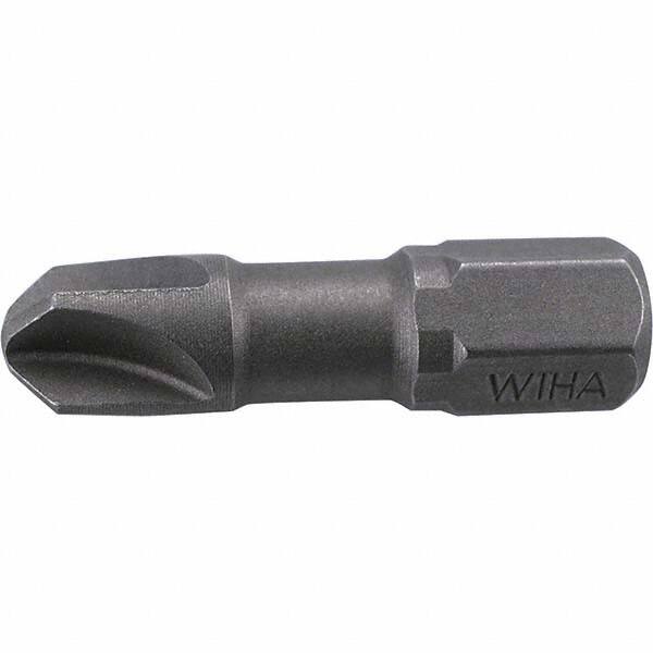 Screwdriver Insert Bit: #5 Point, 6.3 mm Drive, 25 mm OAL MPN:71909