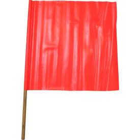 VizCon TrafFix Devices Nylon Safety Flag Orange 24