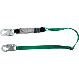 V-Series® 10190397 Standard Single-Leg Adjustable Lanyard6'36C SM SnaphooksLT Weight Worker 10190397