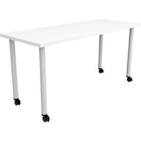 Safco® Jurni Multi-Purpose Table with Post Legs & Casters 60