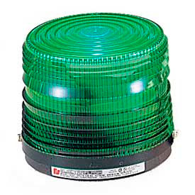 Federal Signal 141ST-120G Strobe light 120VAC Green 141ST-120G