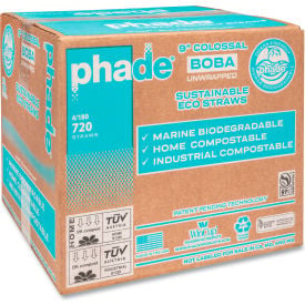 Phade™ 511208 Marine Biodegradable Straws 9