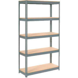 GoVets 5 Shelf Heavy Duty Boltless Shelving Starter 48