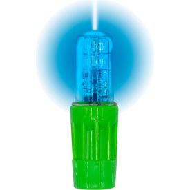 Checkers® Rocket II Super Bright LED Light For 1156 Socket Style Warning Whips Blue/Green Base WLFS.4LED.BF