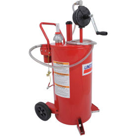 Lincoln Lubrication 25 Gallon Fuel Caddy With 2-Way Filter System - 3677 3677