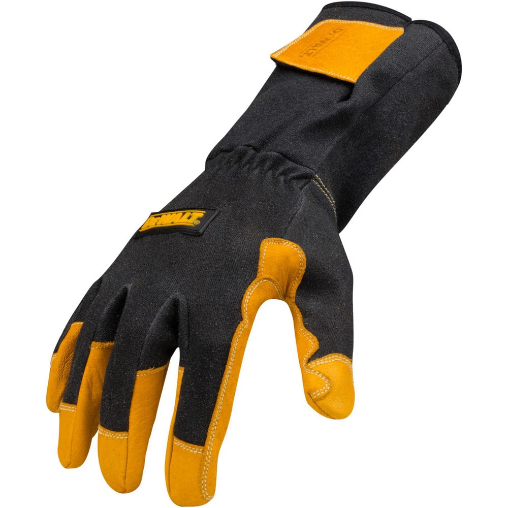 Welder's & Heat Protective Gloves, Primary Material: Kevlar, Leather , Size: 2X-Large , Lining: Unlined , Back Material: Leather, Kevlar  MPN:DXMF030512XL