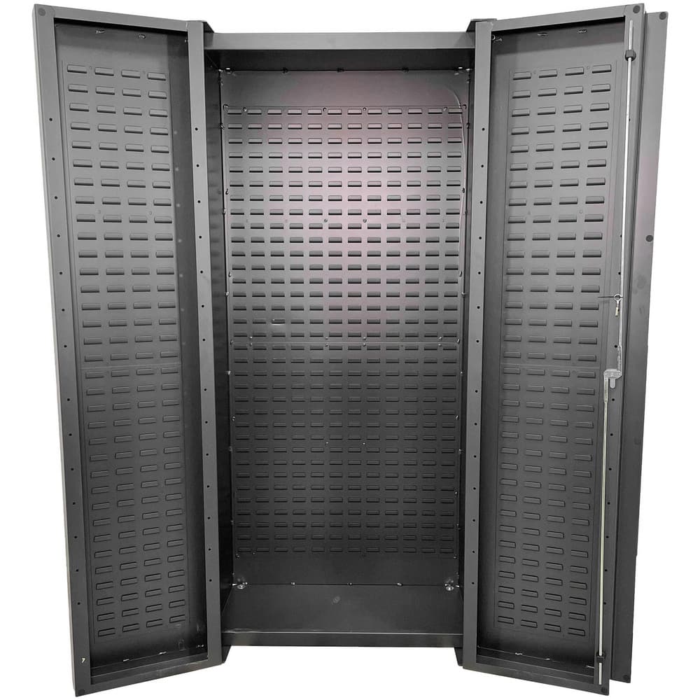 Storage Cabinets, Cabinet Material: Steel , Width (Inch): 36 , Depth (Inch): 24 , Height (Inch): 78 , Color: Gray , Additional Information: Base MPN:F89106