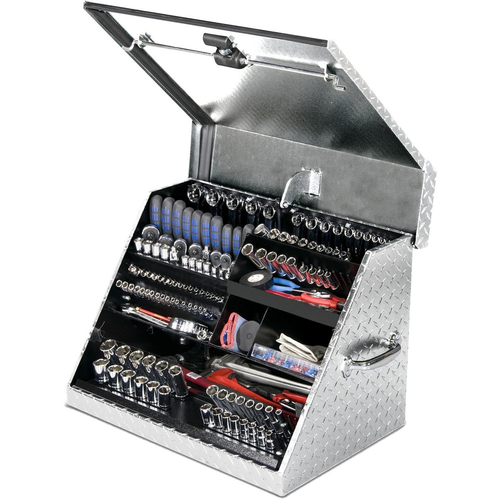 Tool Boxes, Cases & Chests, Color: Silver , Material: Aluminum , Features: Can Hold 141+ Tools & Accessories MPN:SE250AL