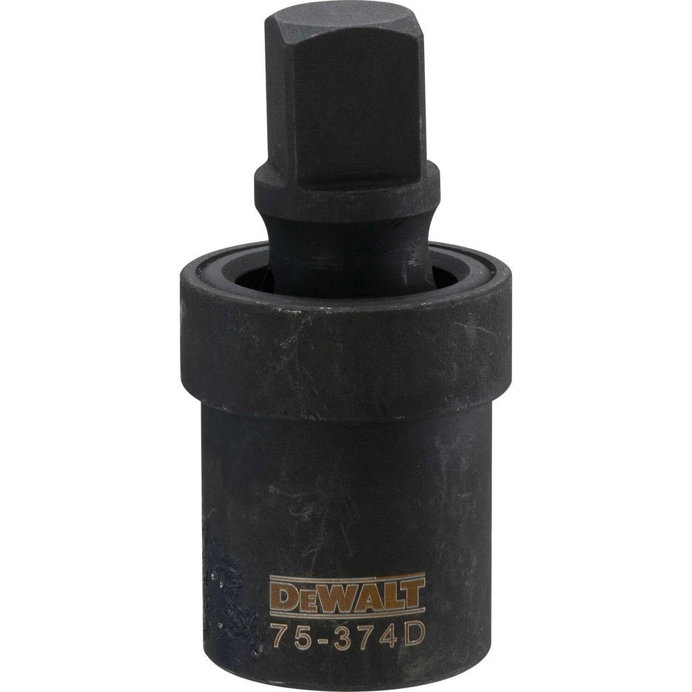 Socket Adapters & Universal Joints, Joint Type: Impact Universal , Male Size: 3/4 , Female Size: 3/4 , Maximum Operating Angle: 35  MPN:DWMT75374OSP