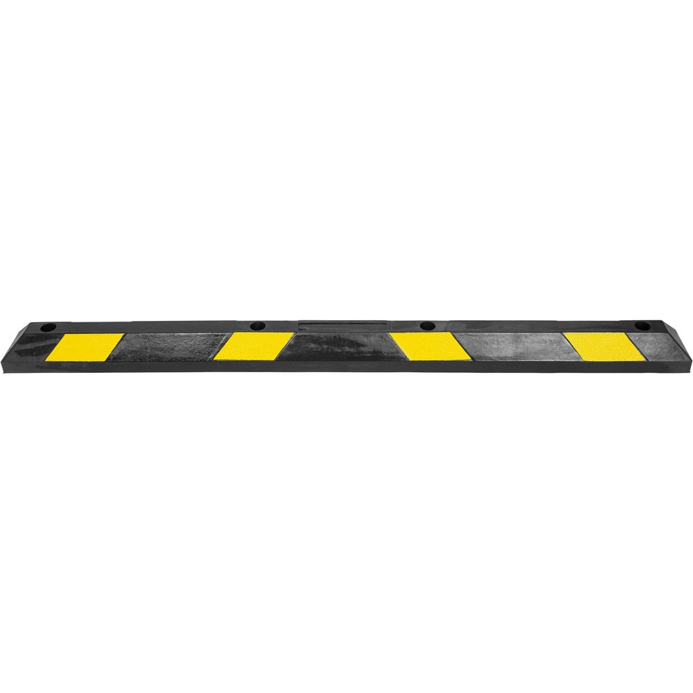 Speed Bumps, Parking Curbs & Accessories, Type: Parking Curb , Material: Recycled Rubber , Installation Type: Spikes , Color: Black  MPN:72STOPSAFEYG1