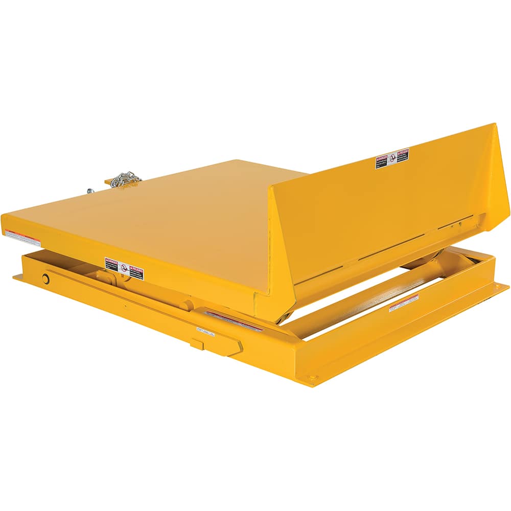 Lift & Tilt Workstation Table: 4,000 lb Capacity, 44 ° MPN:ULTT-4848-4-YEL