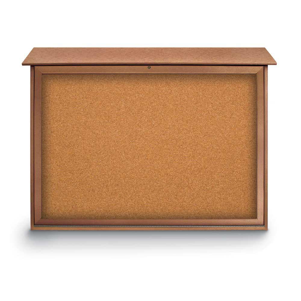 Enclosed Cork Bulletin Board: 52